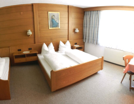 schlafzimmer appartement 3 für 3 bis 4 personen