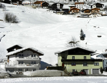 appartements huber kappl im paznaun im winter